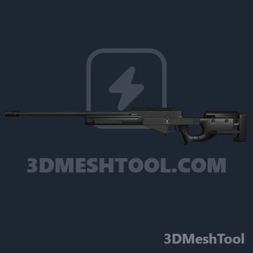 Rifle de precisão: foto do modelo no GTA V