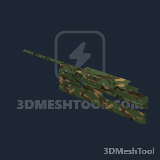 Camuflagem floresta: foto do modelo no GTA V