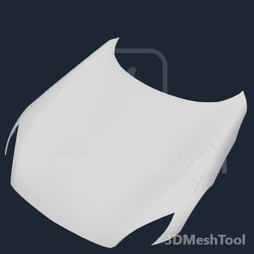 Sem ventilação central carbono (bansh3_hood_2a) - hash 0xE580B74A / 3850417994: foto no GTA V