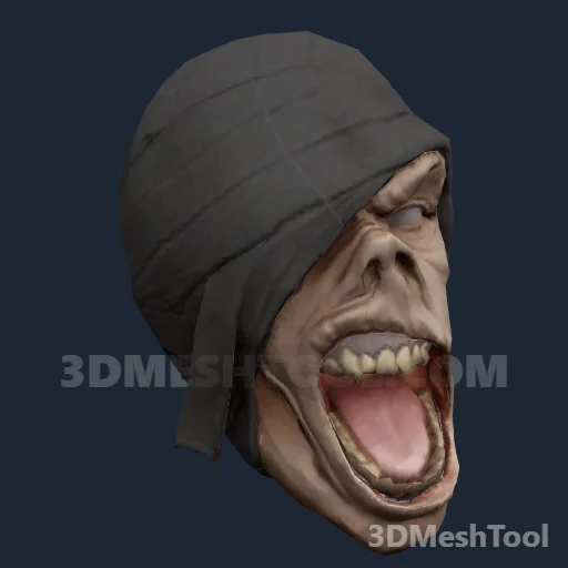 Bobblehead Múmia preta: foto do modelo no GTA V