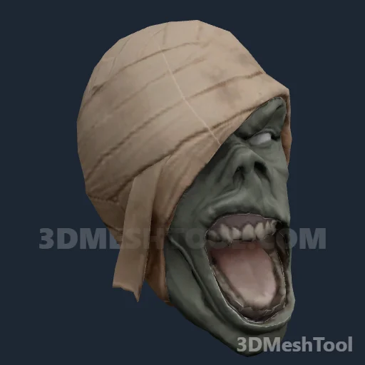 Bobblehead Múmia marrom: foto do modelo no GTA V