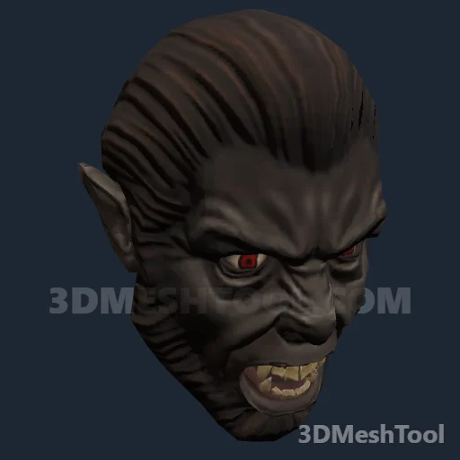Bobblehead Lobisomem escuro: foto do modelo no GTA V