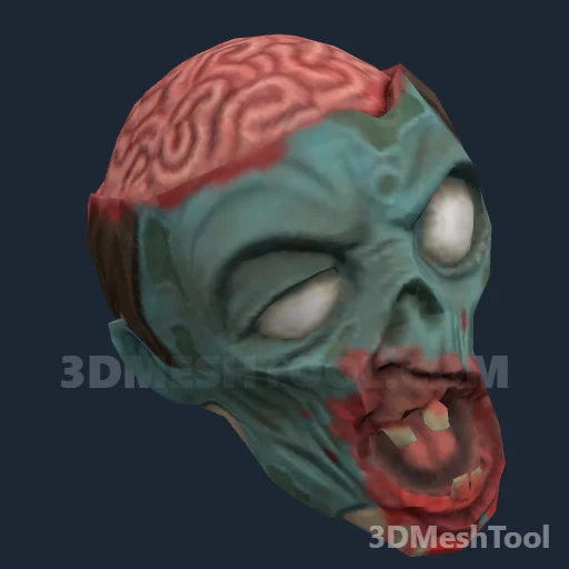 Bobblehead Zumbi azul: foto do modelo no GTA V