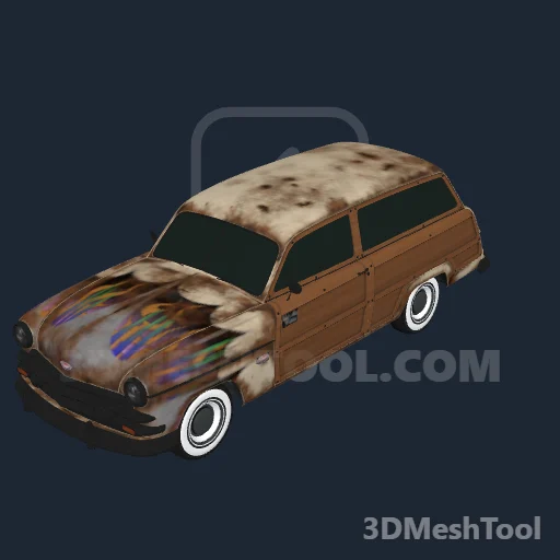 Chamas fixas enferrujado: foto do modelo no GTA V