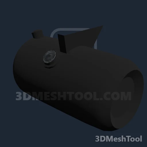 Tanque redondo cromado: foto do modelo no GTA V