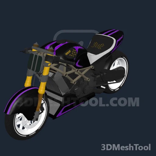 Detalhes roxos: foto do modelo no GTA V