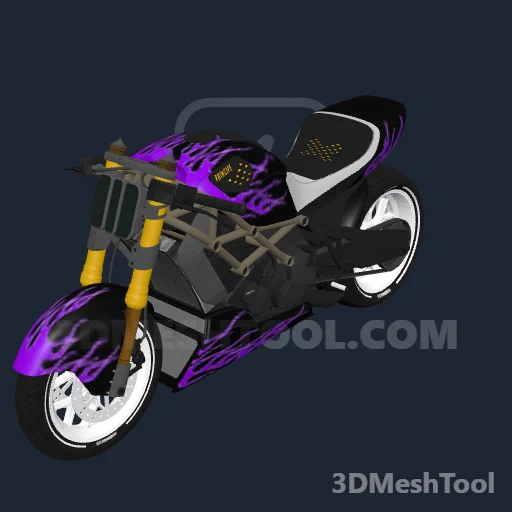 Chamas clássicas roxas (diab2_livery14) - hash 0xC5FE8F4B / 3321794379: foto no GTA V