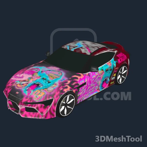 Gorila drift rosa (driftjester_livery9) - hash 0x4A6A800F / 1248493583: foto no GTA V