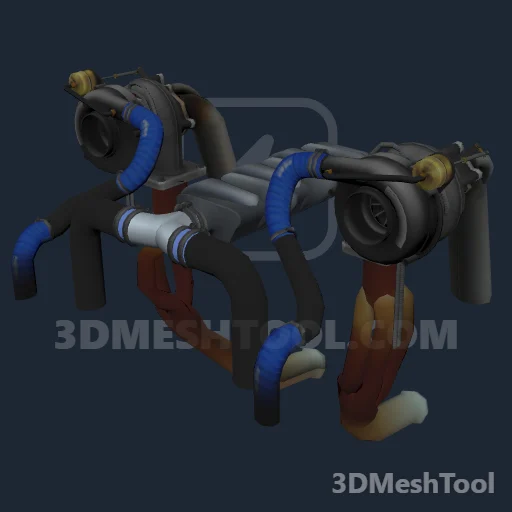 Turbos expostos: foto do modelo no GTA V