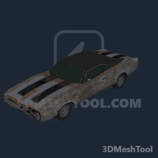 Enferrujado listras pretas: foto do modelo no GTA V
