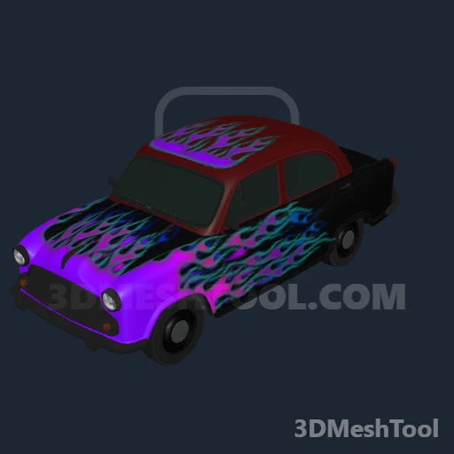 Chamas: foto do modelo no GTA V