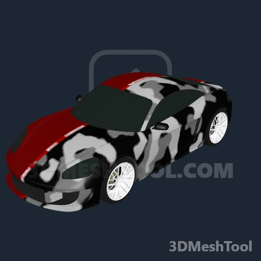 Camuflagem rastreada: foto do modelo no GTA V