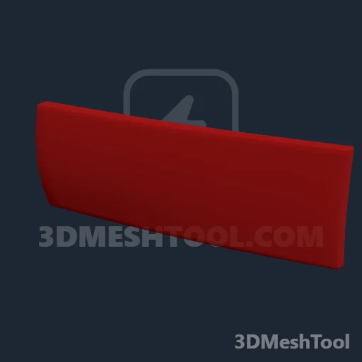 Vidro vermelho: foto do modelo no GTA V