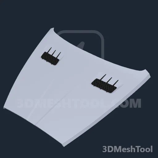 Ventilado superior primária: foto do modelo no GTA V