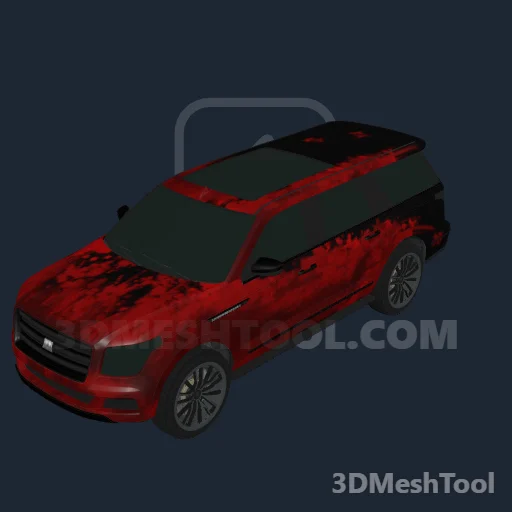 Sujo de sangue: foto do modelo no GTA V