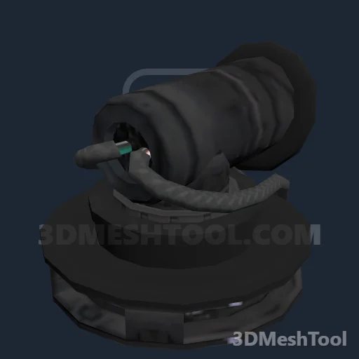 Torreta gimbal 7.62mm (micli_turret) - hash 0x8278BCEE / 2188950766: foto no GTA V