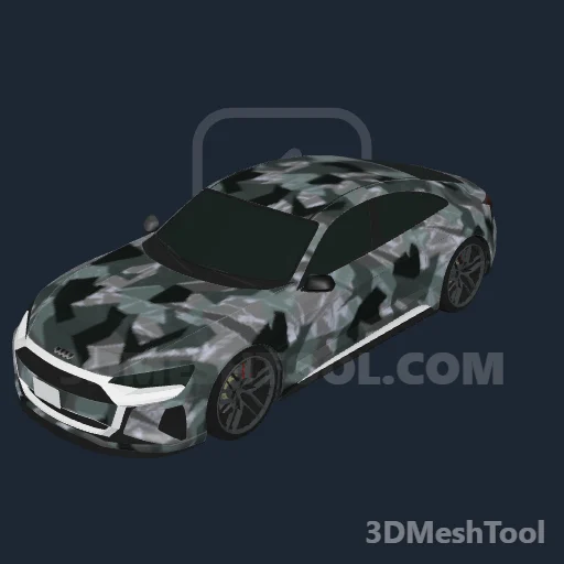 Camuflagem urbana: foto do modelo no GTA V