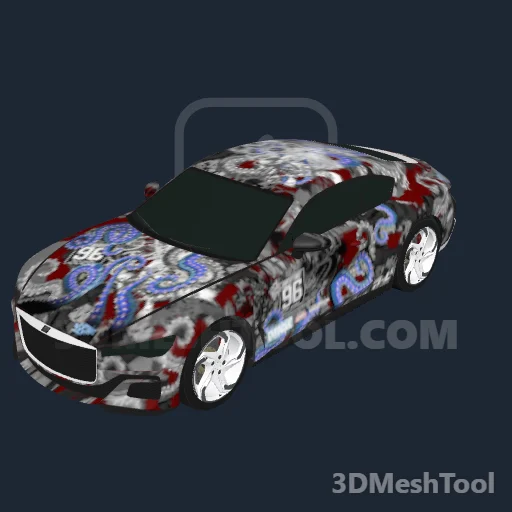 Camuflagem tentáculos: foto do modelo no GTA V