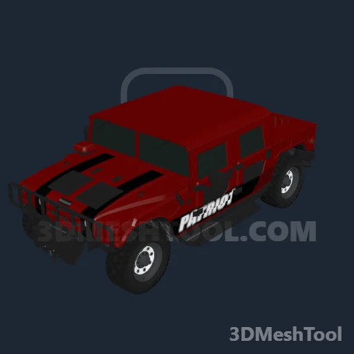 Listras duplas Patriot preta: foto do modelo no GTA V