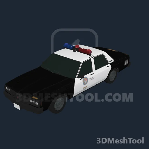 Polícia Municipal LS: foto do modelo no GTA V