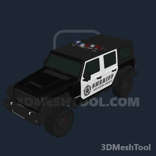 Xerife de LS furtiva: foto do modelo no GTA V