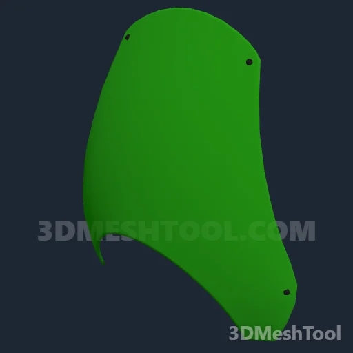 Meio para-brisa verde: foto do modelo no GTA V