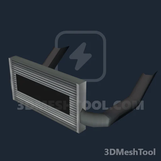 Intercooler gigante logo: foto do modelo no GTA V