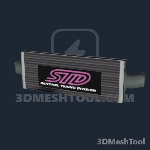 Intercooler exposto: foto do modelo no GTA V