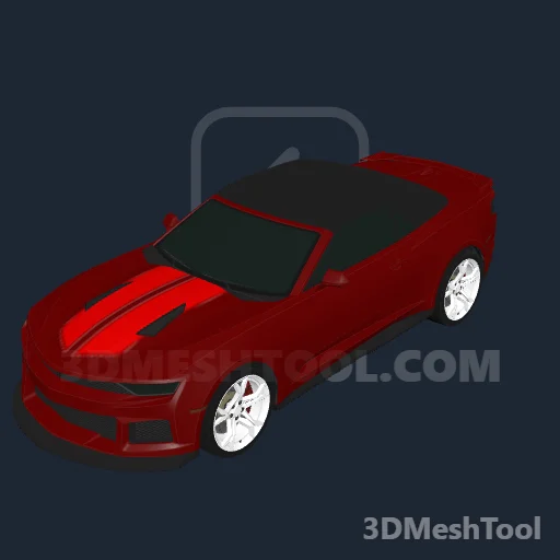 Listras vermelhas capô: foto do modelo no GTA V