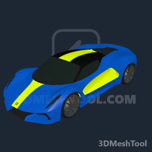 Esporte clássica amarela: foto do modelo no GTA V