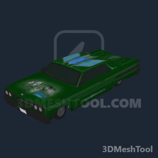 Listra e mural azul (voodoo_livery5) - hash 0xBC73B152 / 3161698642: foto no GTA V
