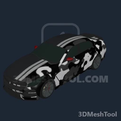 Camuflagem parcial: foto do modelo no GTA V