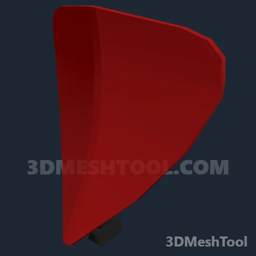 Defletor vermelho: foto do modelo no GTA V
