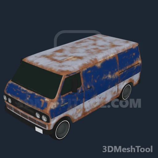 Enferrujada: foto do modelo no GTA V
