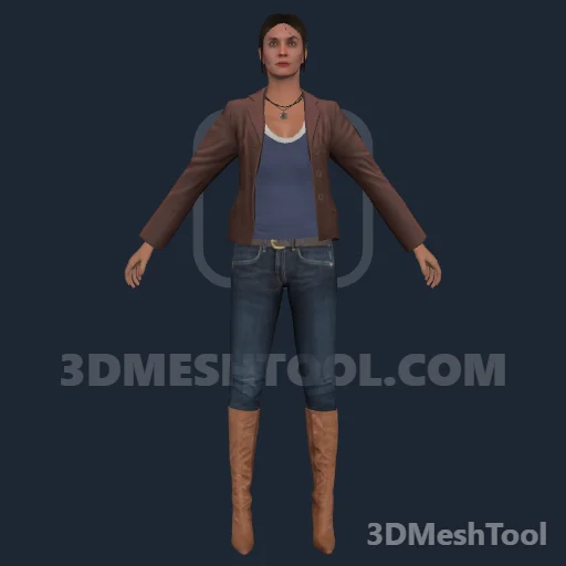 Executivo casual: foto do modelo no GTA V