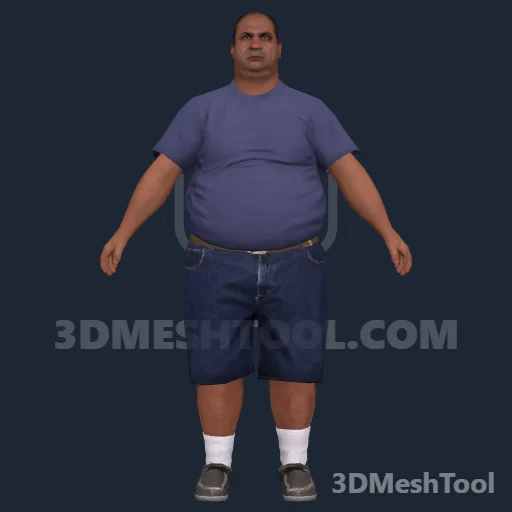Consumista (a_m_m_fatlatin_01) - hash 0x61D201B3 / 1641152947: foto no GTA V