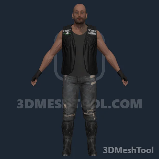 Capitão de estrada dos Lost (g_m_y_lost_03) - hash 0x32B11CDC / 850468060: foto no GTA V