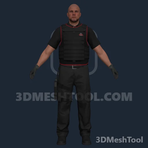 Segurança da Merryweather (s_m_m_chemsec_01) - hash 0x2EFEAFD5 / 788443093: foto no GTA V