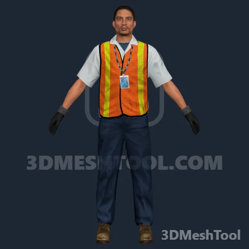 Operador de Rampa (s_m_y_airworker) - hash 0x62018559 / 1644266841: foto no GTA V