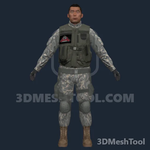 Comandante Merryweather (s_m_y_blackops_02) - hash 0x7A05FA59 / 2047212121: foto no GTA V