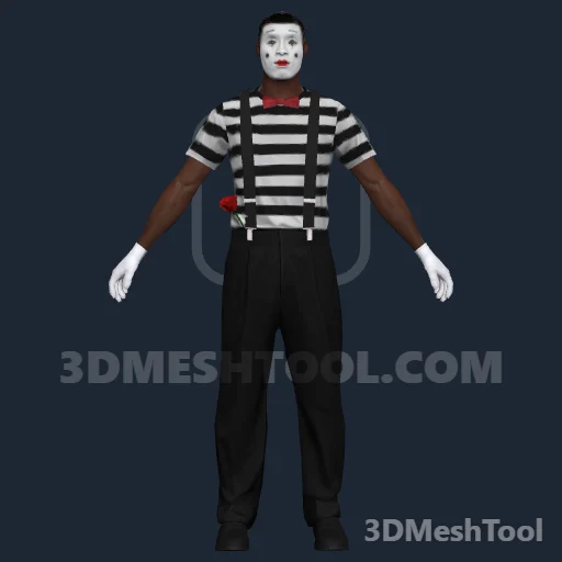 Mímico (s_m_y_mime) - hash 0x3CDCA742 / 1021093698: foto no GTA V