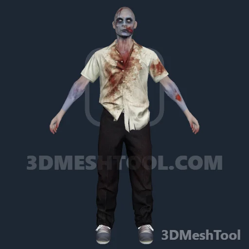 Zumbi (u_m_y_zombie_01) - hash 0xAC4B4506 / 2890614022: foto no GTA V