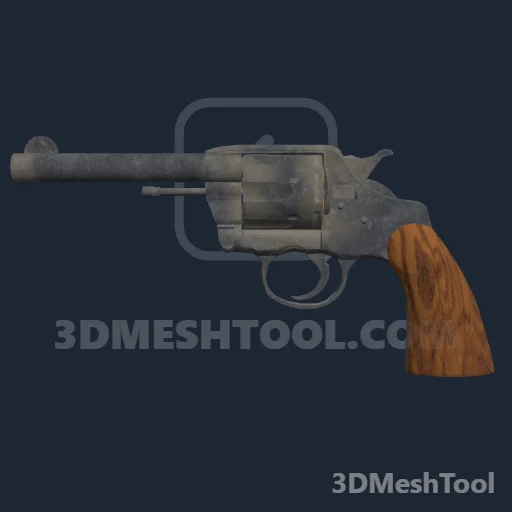WEAPON_REVOLVER_DOUBLEACTION_GAMBLER: foto do modelo no RedM (RDR2)