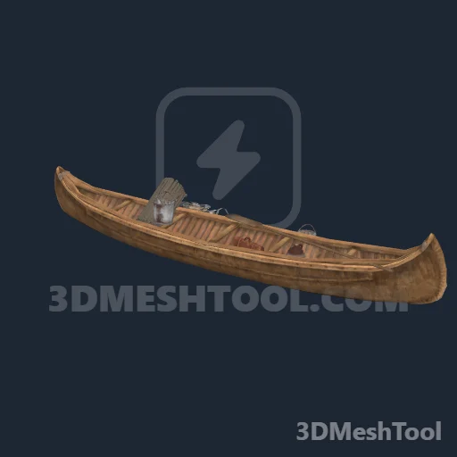 pg_ambient_camp_add_canoe01: foto do modelo no RedM (RDR2)