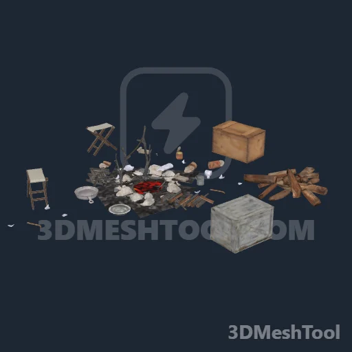 pg_mp_possecamp_campfire_large000x: foto do modelo no RedM (RDR2)