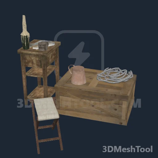 pg_mp_possecamp_playertent_large001x_c: foto do modelo no RedM (RDR2)