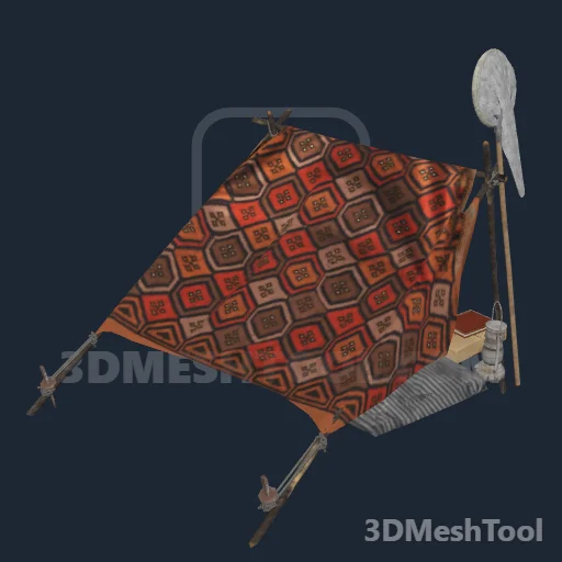 pg_mp_possecamp_tent_collector01x: foto do modelo no RedM (RDR2)