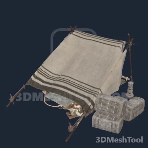pg_mp_possecamp_tent_trader01x: foto do modelo no RedM (RDR2)