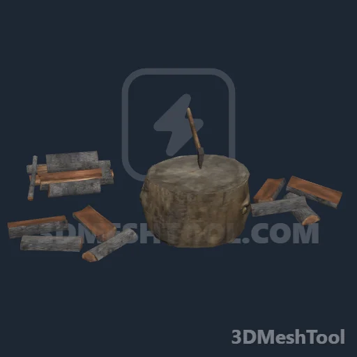pg_scenario_chopwood: foto do modelo no RedM (RDR2)