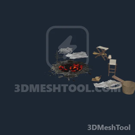 bee_craftingfire01: foto do modelo no RedM (RDR2)
